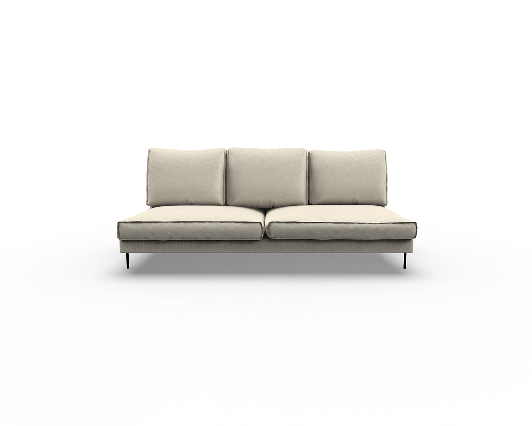 Fold 2 Seater Sofa (Center Unit)